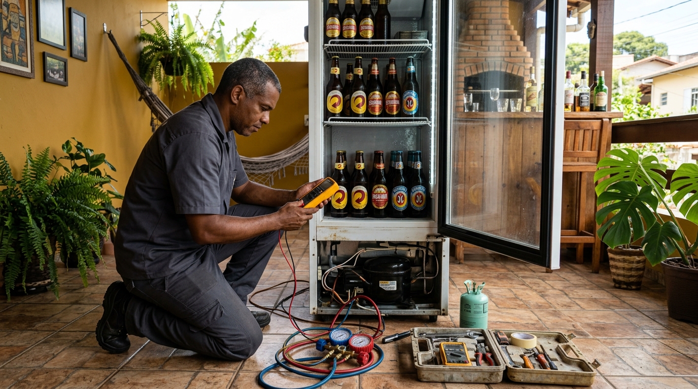 Reparo de Cervejeira Residencial em Belém‑PA
