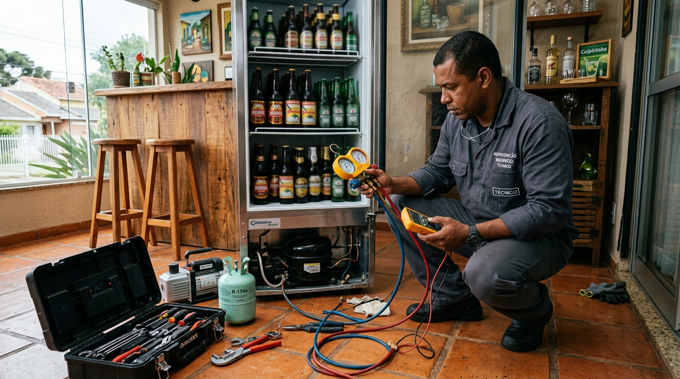 Técnico de refrigeração comercial perto de mim em Belém‑PA