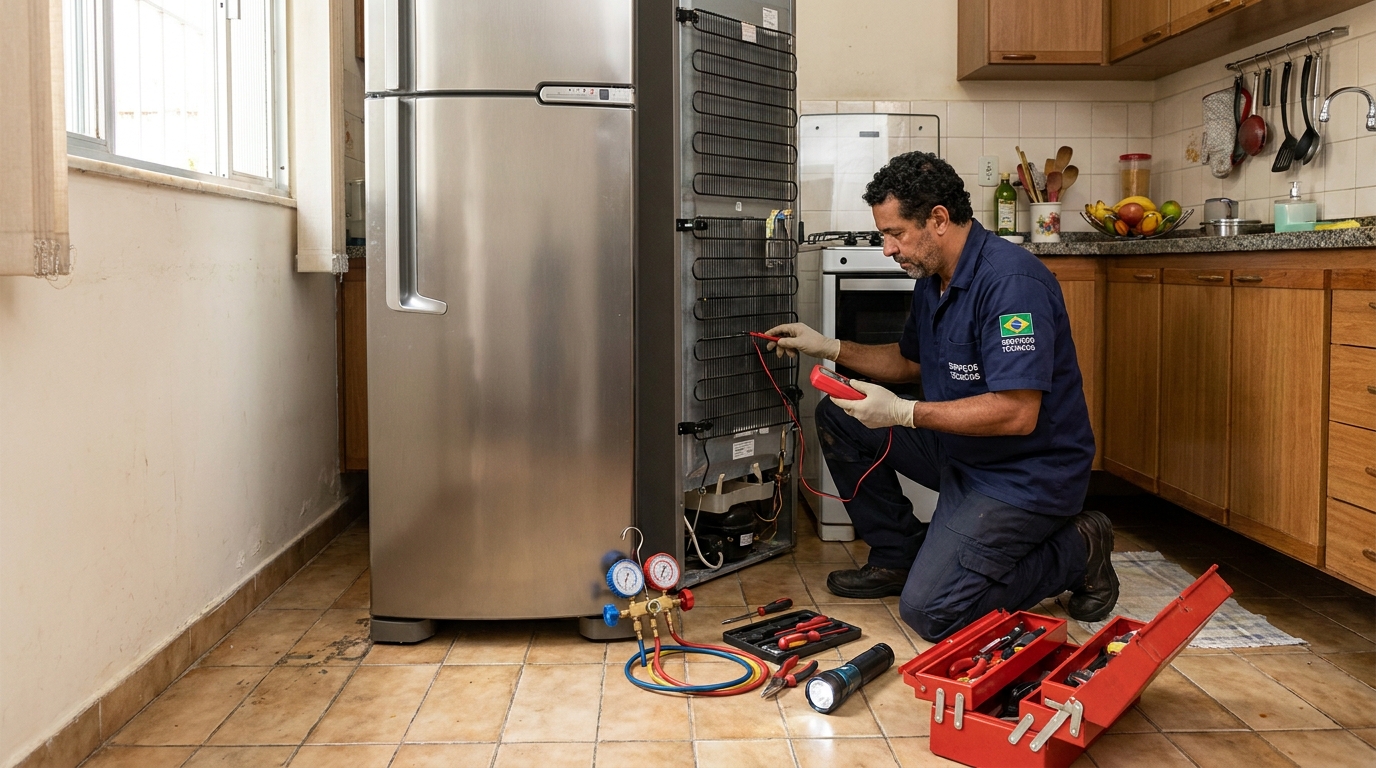 Técnico de geladeira perto de mim em Belém‑PA